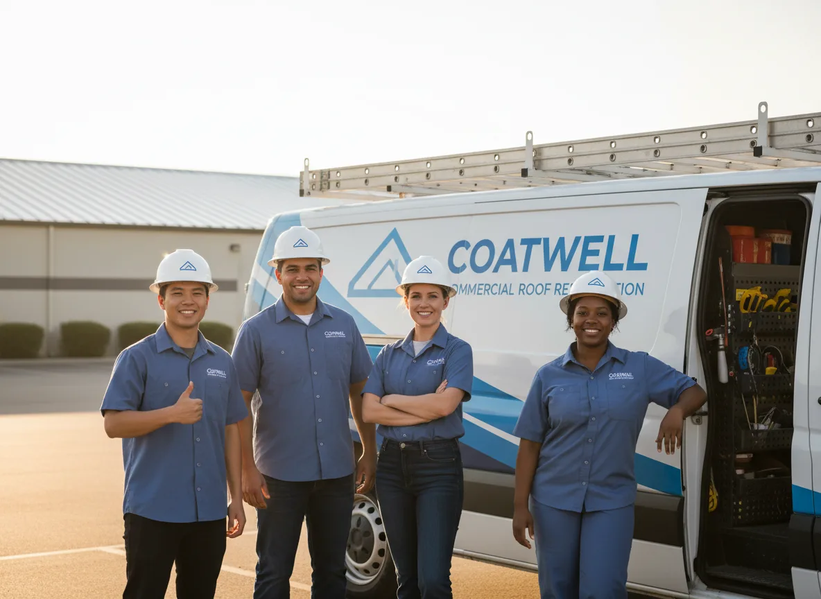 Commercial roof coating company in Center Junction, IA